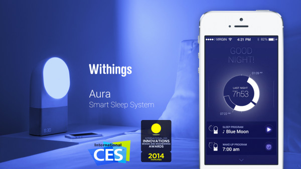 withings aura sleep top tech gifts for women 2015