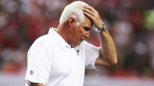 atlanta falcons fired mike smith head coach in 2014 image