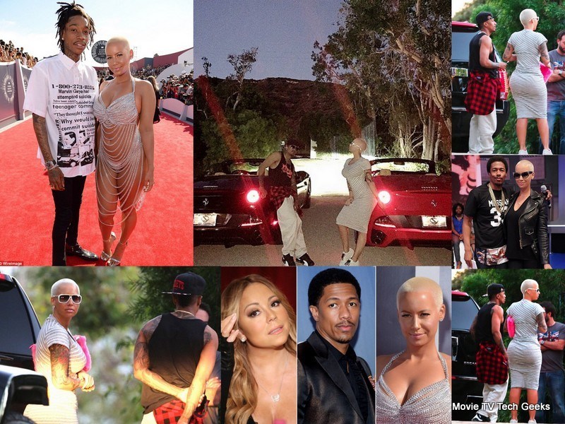 nick cannon and amber rose move forward into each other images 2015