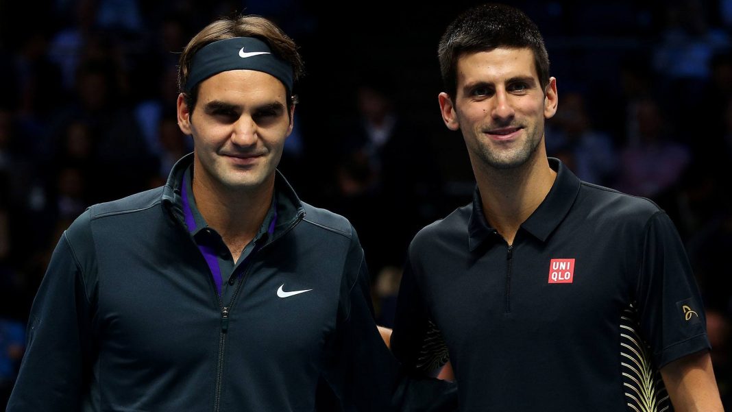 Novak Djokovic vs Roger Federer for indian wells finals 2015