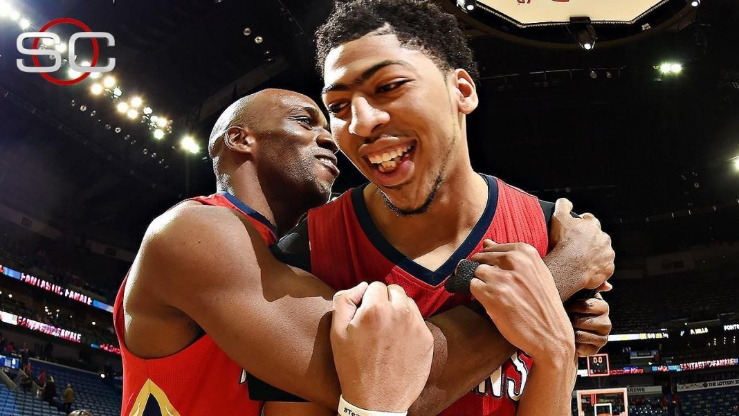 anthony davis leads new orleans pelicans to playoffs 2015