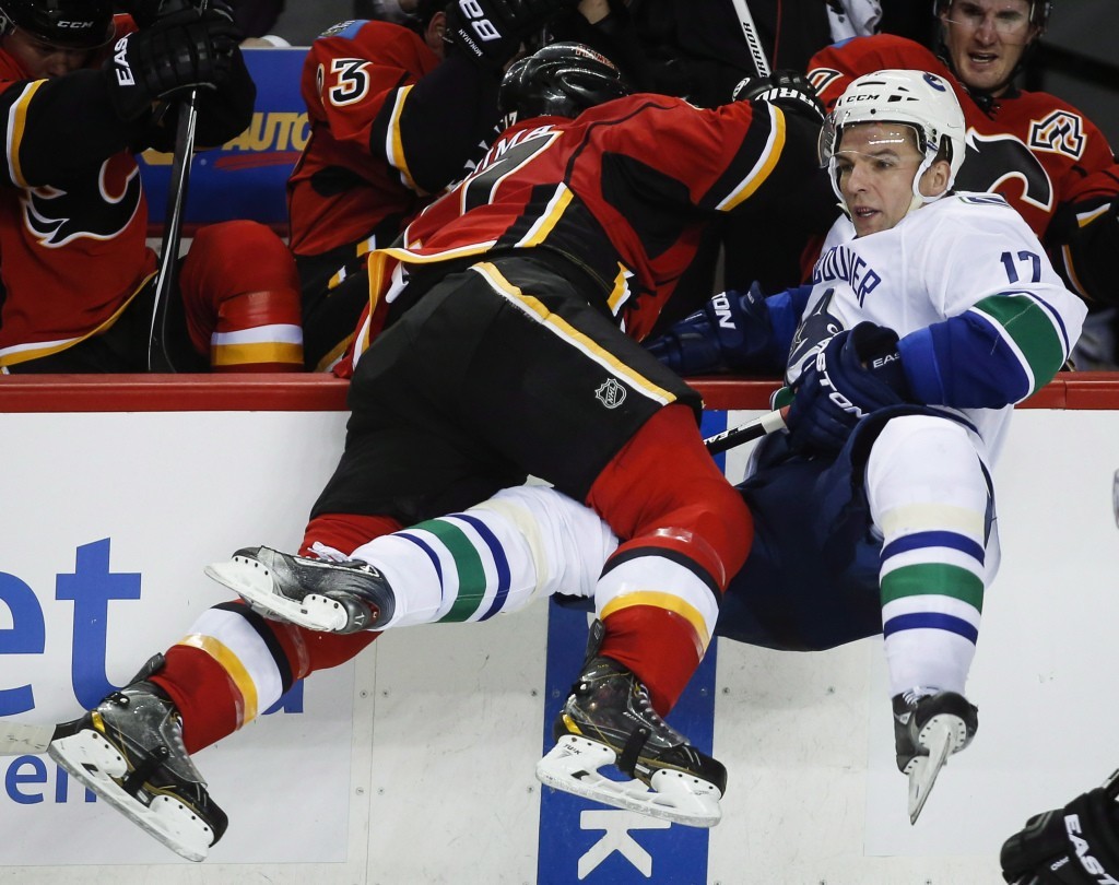 calgary flames tied with vancouver canucks 2015 nhl stanley cup playoffs