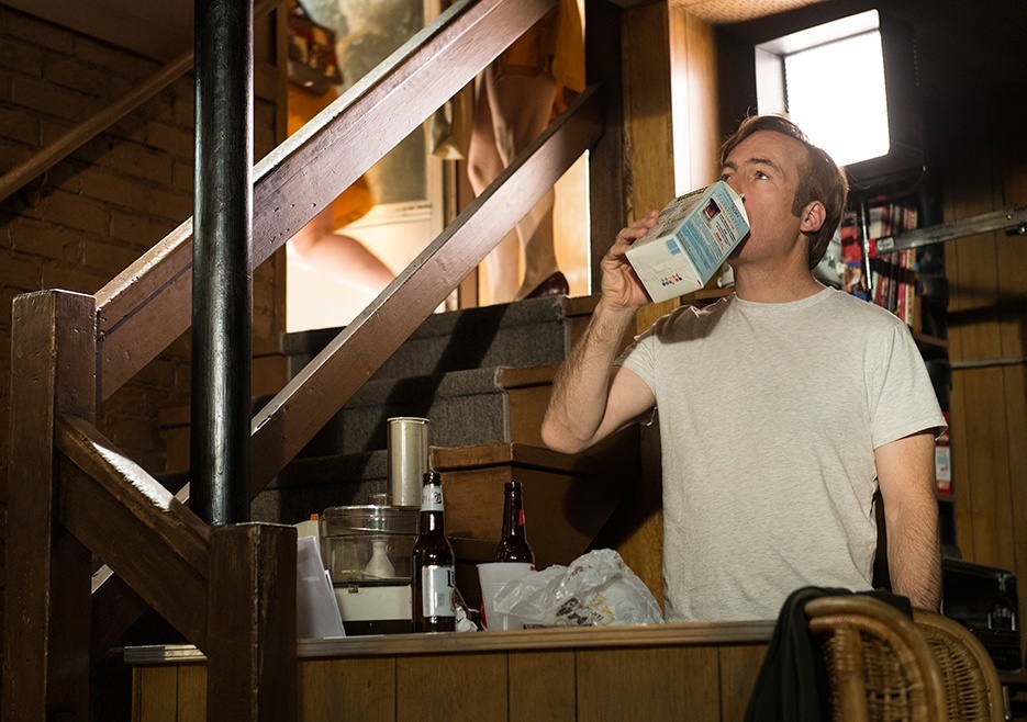 jimmy drinking milk out of container better call saul 110 2015 images