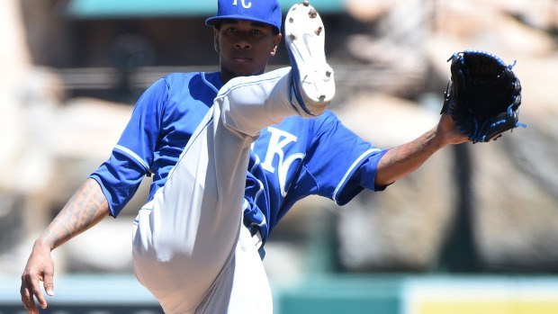 royals yordano ventura tops out for american league mlb 2015