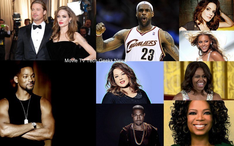 10 most inspirational celebrities 2015 images