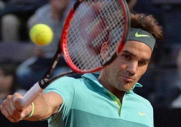 roger federer beats kevin anderson 2015 rome open
