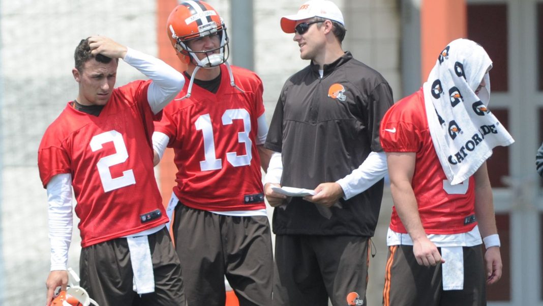 cleveland brown back to form with johnny manziel camp problems 2015 images