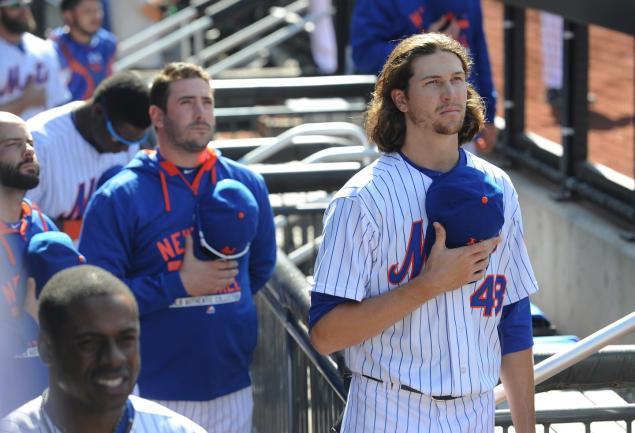 jacob degrom national league winners 2015 mlb images