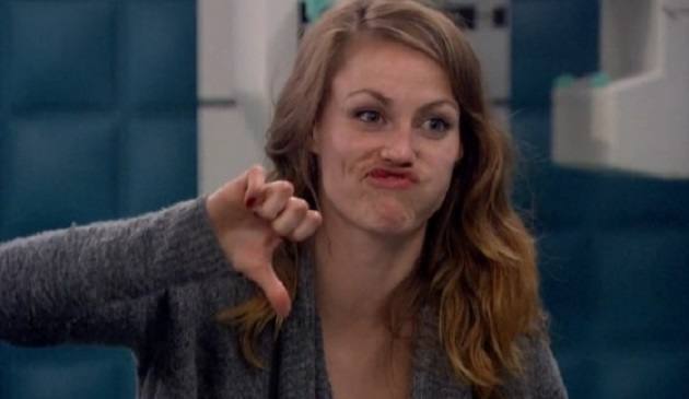 becky thumbs down vanessa big brother 1720