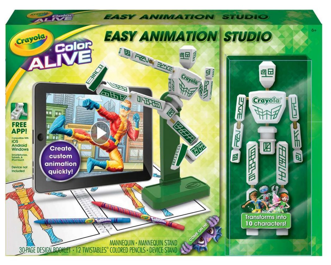 crayola color alive easy animation studio 2015 hottest toys