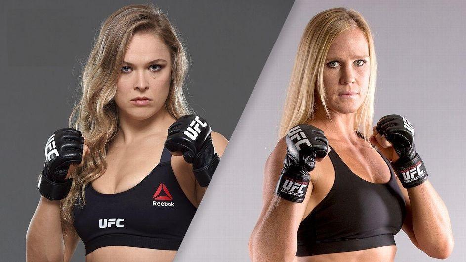 ronda rousey vs holly holm ufc mma 2015 images