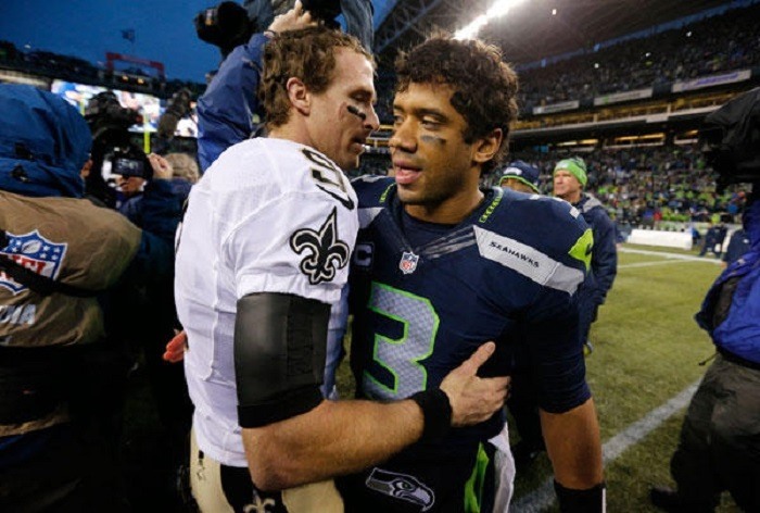 russell wilson chemistry hot with jimmy graham seattle seahawks 2015