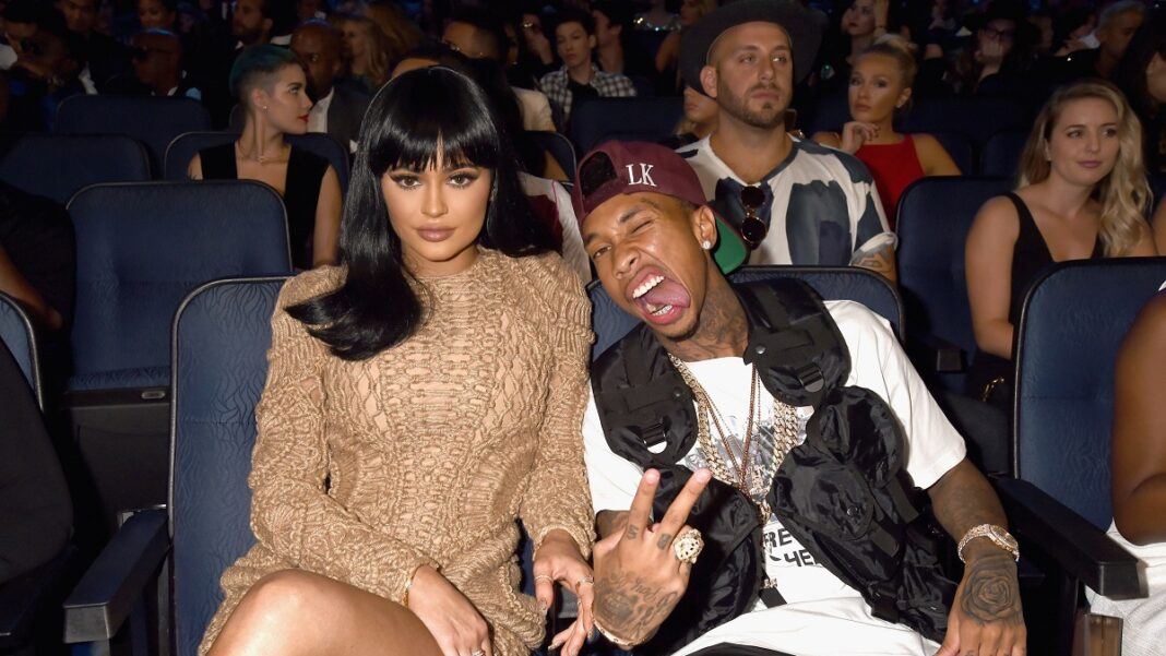 kylie jenner on off again with tyga and tyra banks gossip