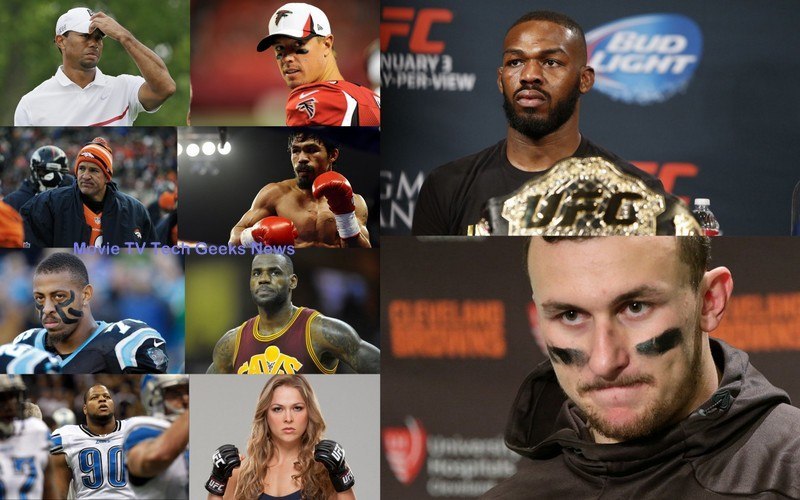 10 Most Disappointing Athletes of 2015 collage images