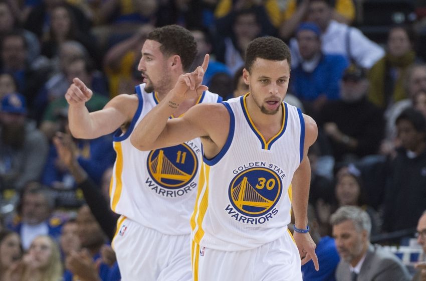 as the egos grow stephen curry klay thompson 2015 nba images