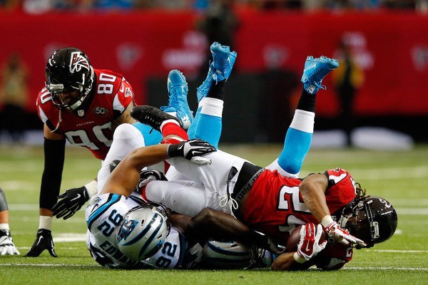 carolina panthers sore in first loss 2015 nfl images