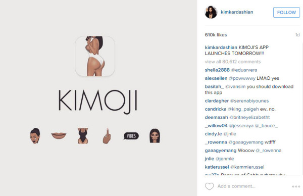 kim kardashian kimojo posts 2015 gossip