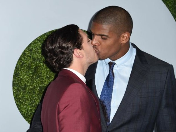 michael sam man homo kiss 2015 nfl images