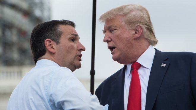 Donald Trump Ted Cruz Bromance Ends 2016 opinion images
