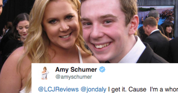 amy schumer responds to jackson murphy 2016 images