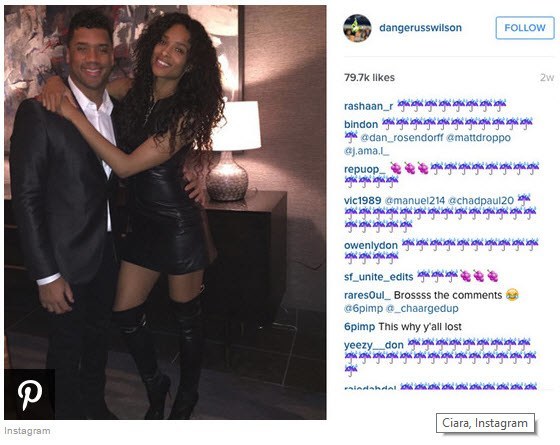 ciera russell wilson cant get away from their future 2016 gossip
