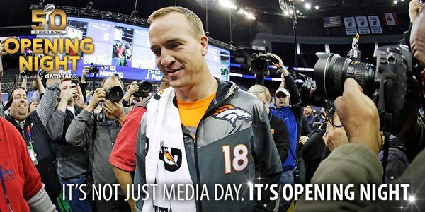 Super Bowl Media Day Humor Distracts Fans 2016 images