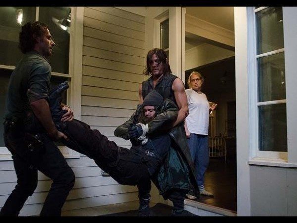daryl rick bring jesus home to heal the walking dead