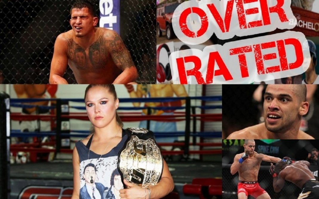 most overrated mma fighters of 2015 & 2016