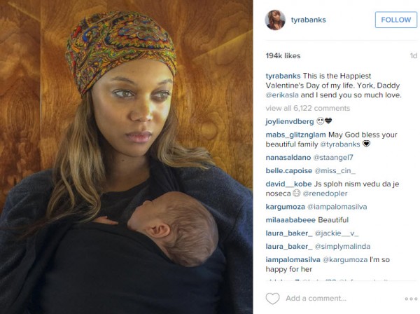 tyra banks with baby 2016 gossip