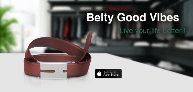 belty good vibes smart belt 2016 tech