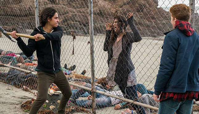 'Fear the Walking Dead' 202 We All Fall Down with a spike in our head 2016 images
