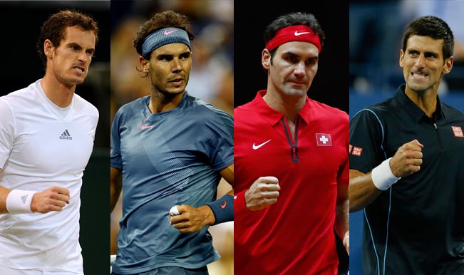 2016 Rome Masters Djokovic, Nadal, Federer and Murray set 2016 images