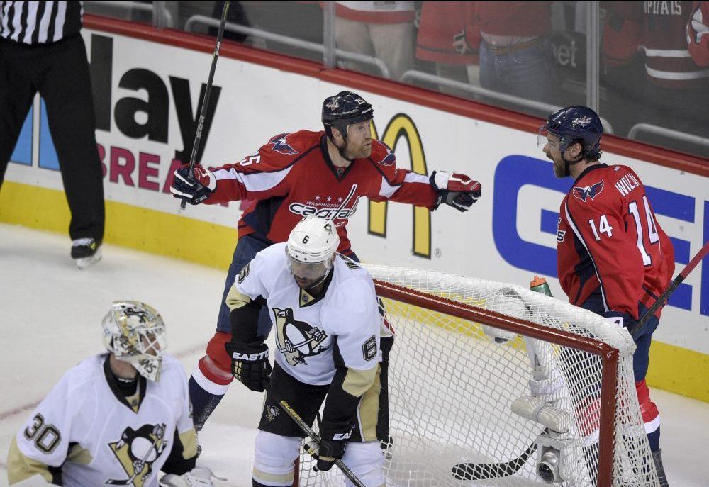 Washington Capitals out of 2016 Stanley Cup Playoffs after Penguins loss 2016 images