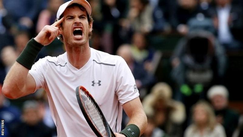 Andy Murray defeats Richard Gasquet and moves to semi-finals at 2016 French Open tennis images