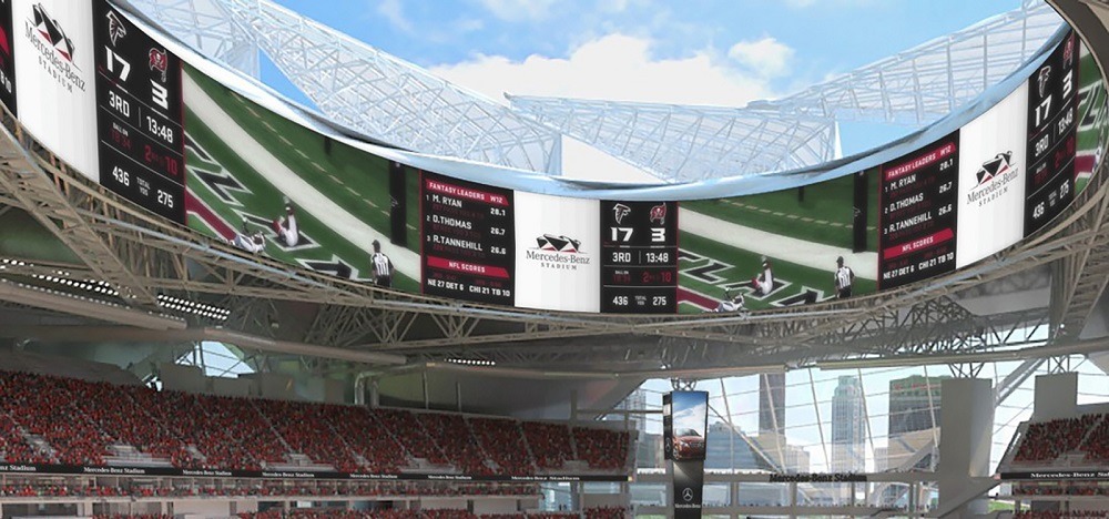 atlanta falcons new stadium proof of nfl obsession 2016 images