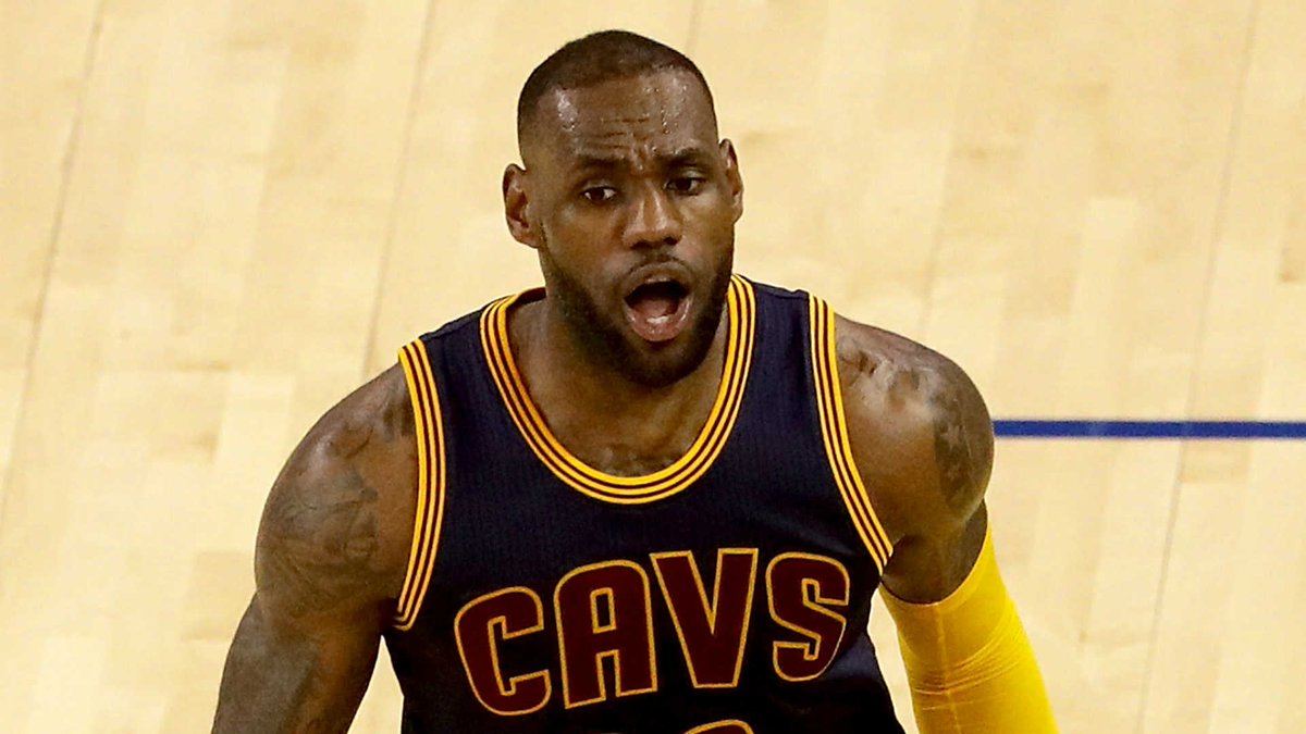 lebron james takes blame for cavaliers game 2 loss to warriors 2016 images