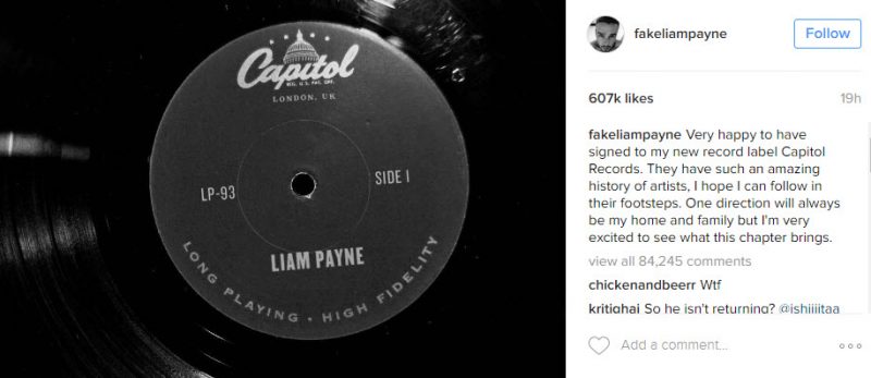 liam payne signs capital records deal one direction