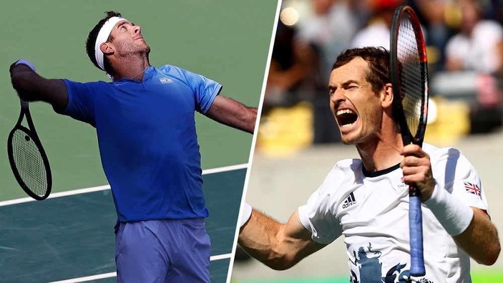 Andy Murray makes history beating Juan Martin Del Potro at Rio Olympics 2016