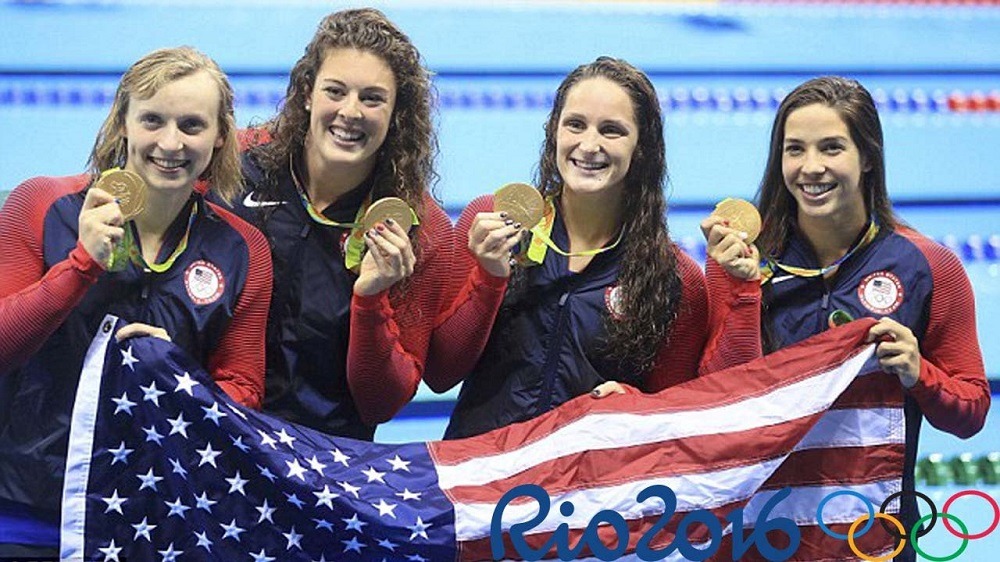 Katie Ledecky wins third gold medal at Rio Olympics 2016 images