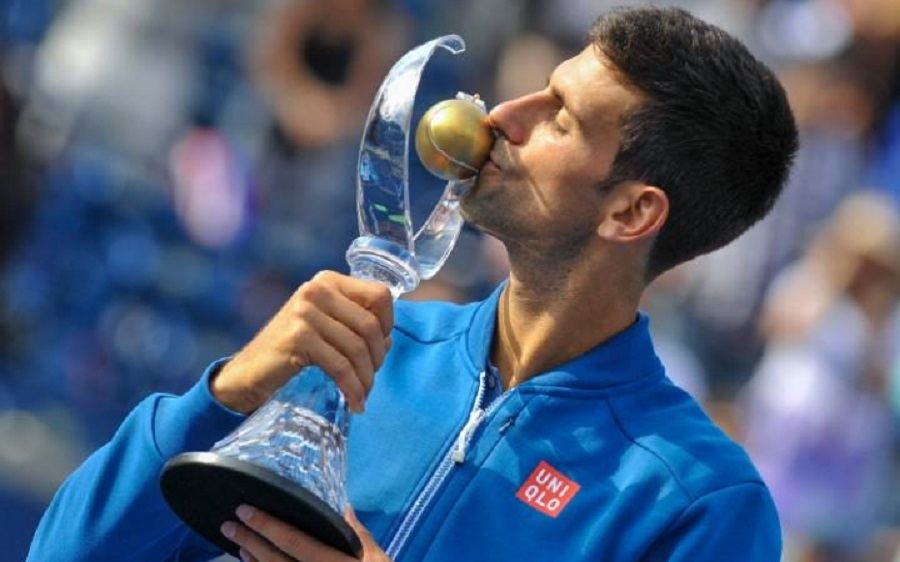 Novak Djokovic ends 'slump' with 2016 Rogers Cup title tennis images