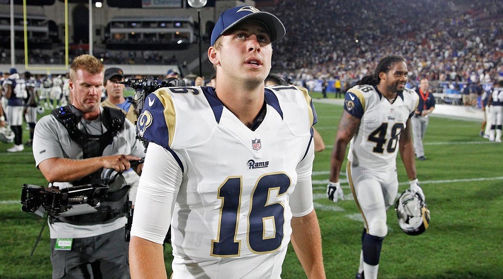 Los Angeles Rams Jared Goff still playing catch up with Case Keenum 2016 images