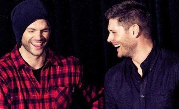 supernatural brothers laughint