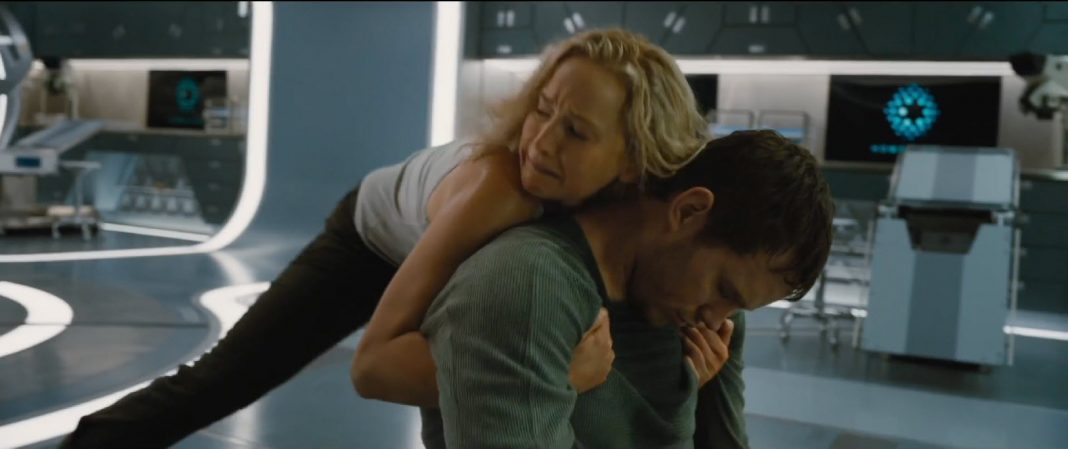 'Passengers' trailer lands along with new Chris Pratt, Jennifer Lawrence images 2016 images