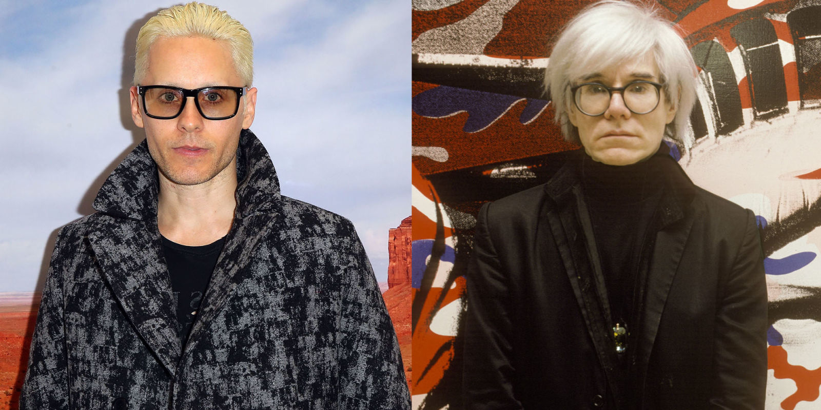 Jared Leto tackling Andy Warhol next 2016 images