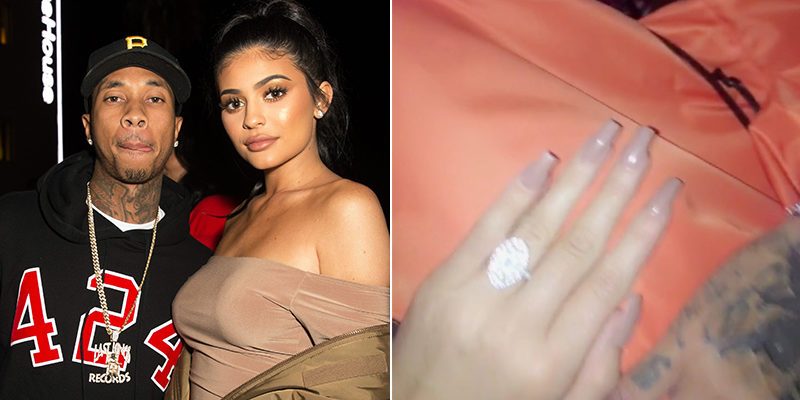 kylie jenner back out wtih tyga gossip