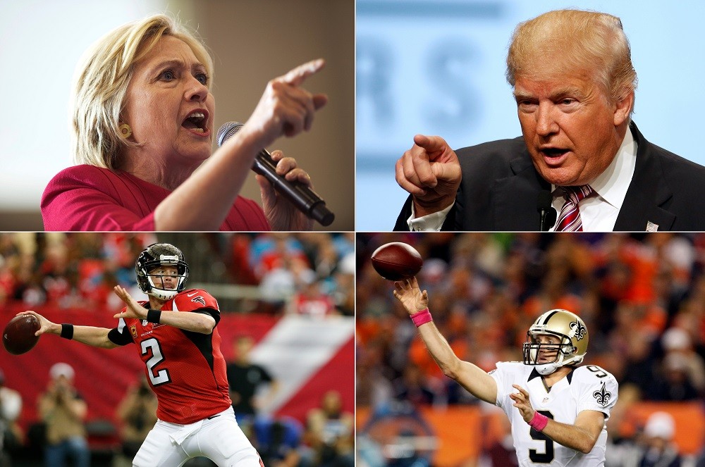 2016 Presidential Election just as divisive for NFL teams football images