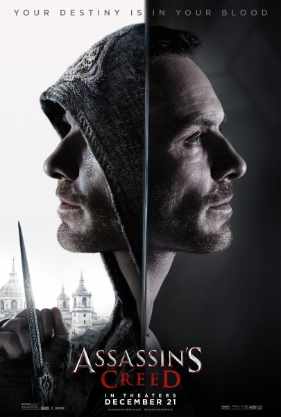 assassins creed poster fassbender movie tv tech geeks