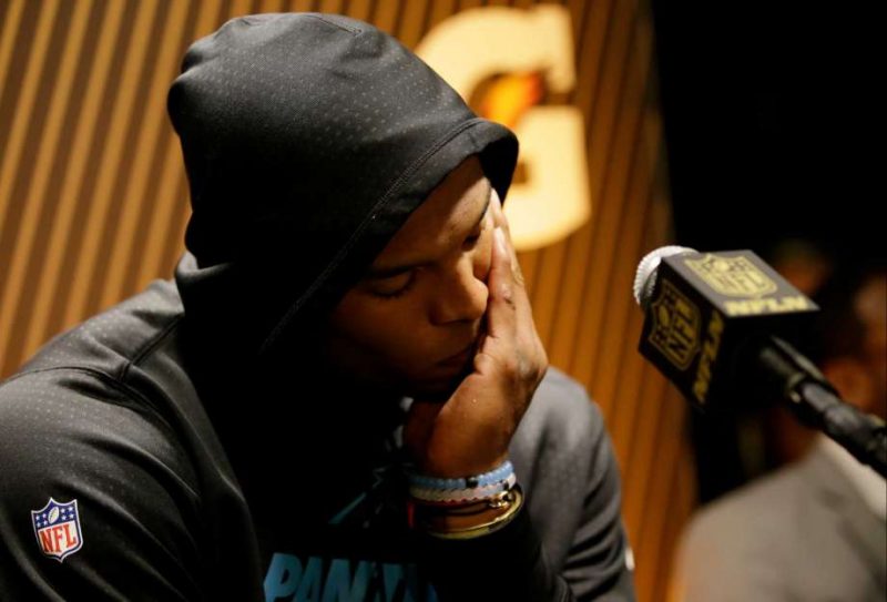 cam newton loves a good panthers pout