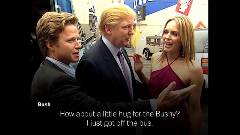 donald trump and billy bush comments