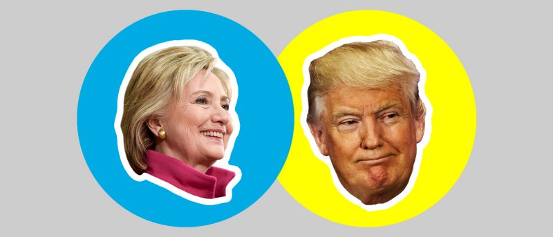 hillary clinton and donald trump issues